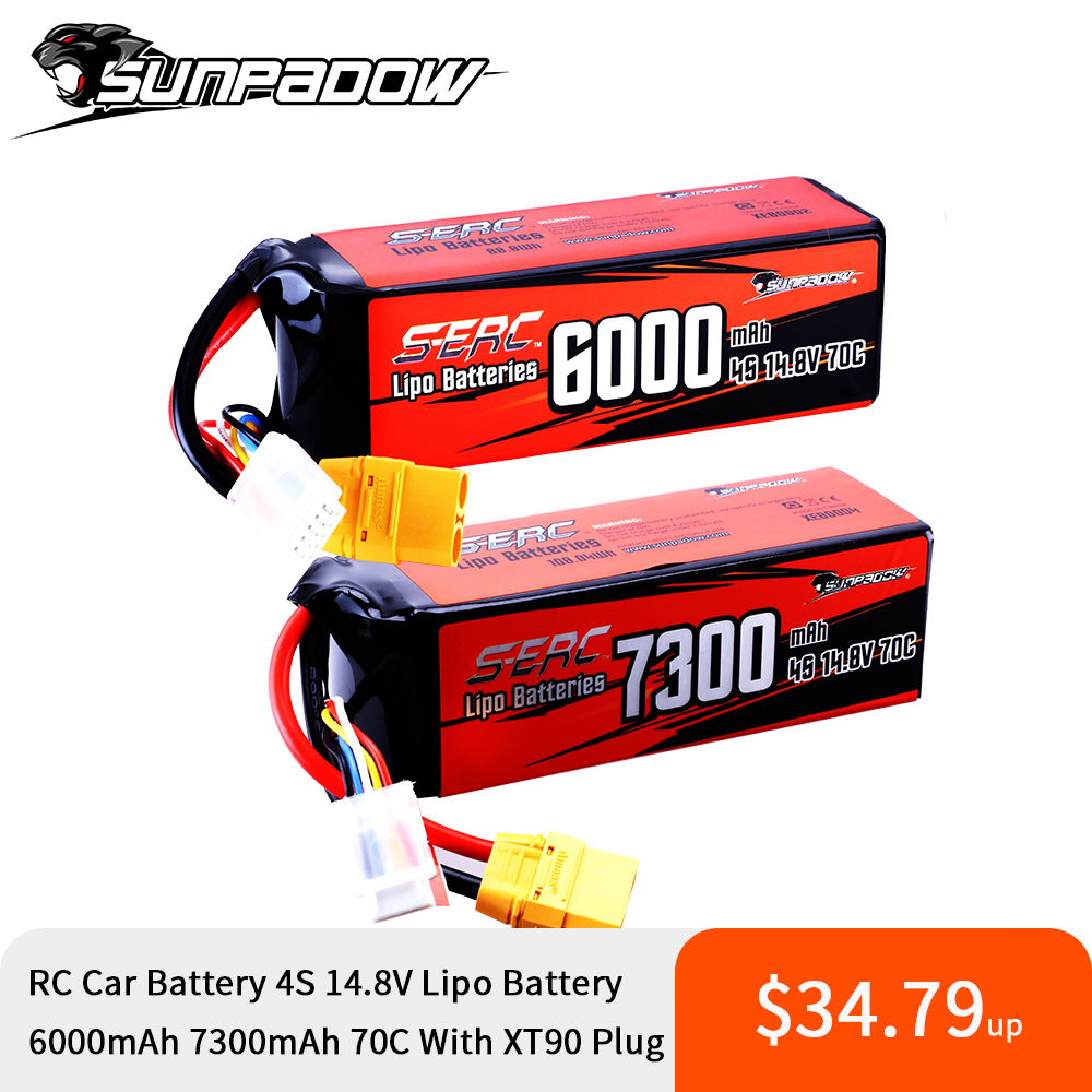 4S Lipo Battery 14.8V 6000Mah - Sunpadow 4S Lipo Dùng Cho Pin