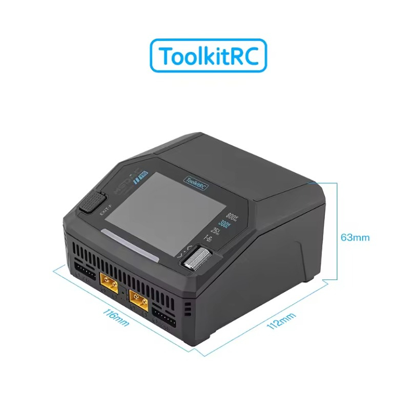 ToolkitRC M6DAC V2/Pro Dual Ch - đánh giá và giá Toolkitrc M6Dac Smart Charger