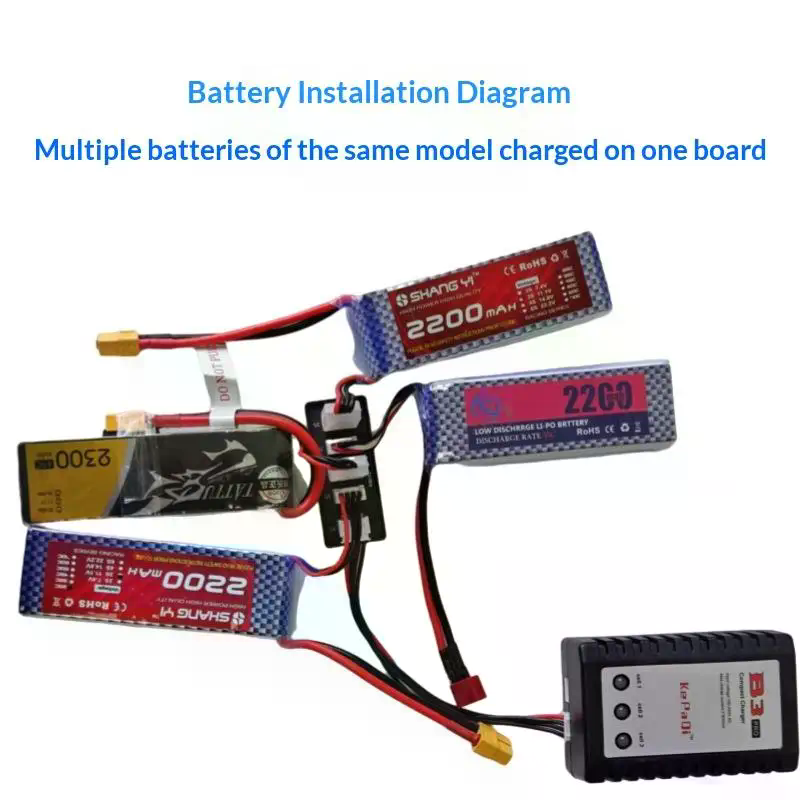 Parallel Charge Lipo Batteries - đánh giá và giá 12S Lipo Battery Balancing Board
