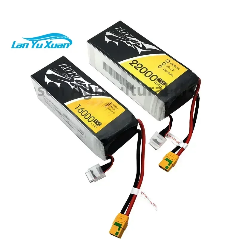 TATTU 22000mAh 22.2V 6S 488wh  - đánh giá và giá Tattu 6S 22000Mah Lipo Battery