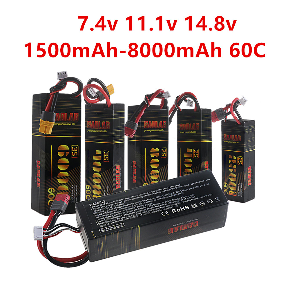 2S 3S 4S Lipo Battery 2500mah  - đánh giá và giá 4S Lipo Battery 14.8V 6000Mah