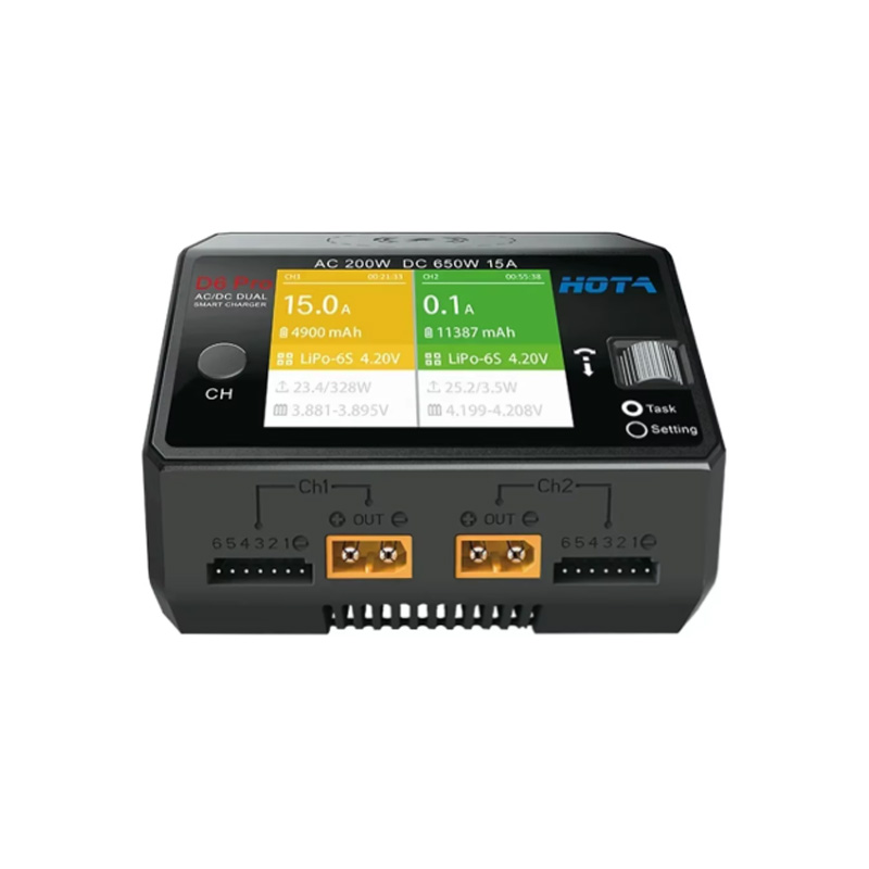 SNQP HOTA D6 Pro Battery Charg - đánh giá và giá Hota D6 Pro Dual Lipo Charger