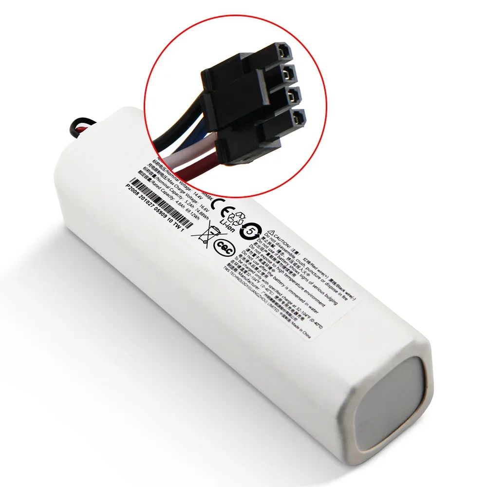 14.4V Replacement Battery P200 - đánh giá và giá 4S Lipo Battery 14.8V 6000Mah
