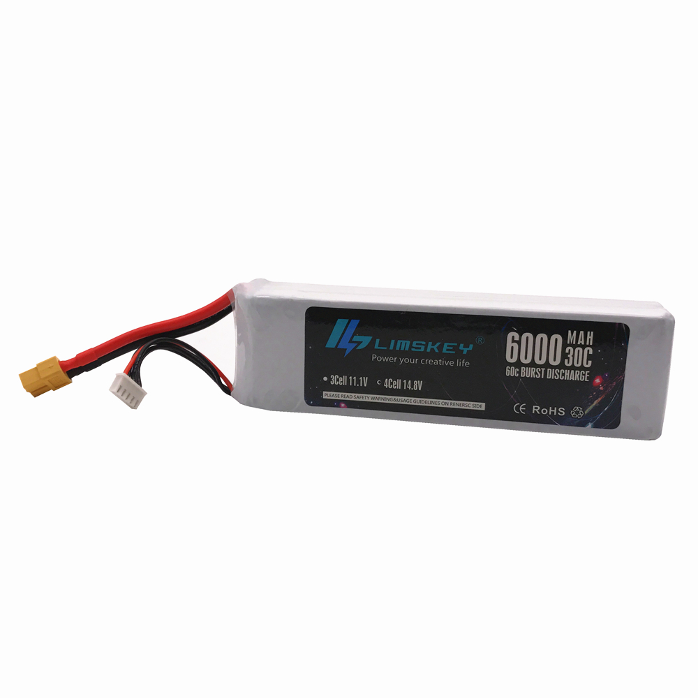 Lismkey 14.8V 6000mAh 30C Burs - đánh giá và giá 4S Lipo Battery 14.8V 6000Mah