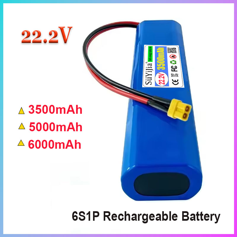 High-Capacity 6S1P 22.2V 5000m - đánh giá và giá 6S Lipo Battery 22.2V 5000Mah