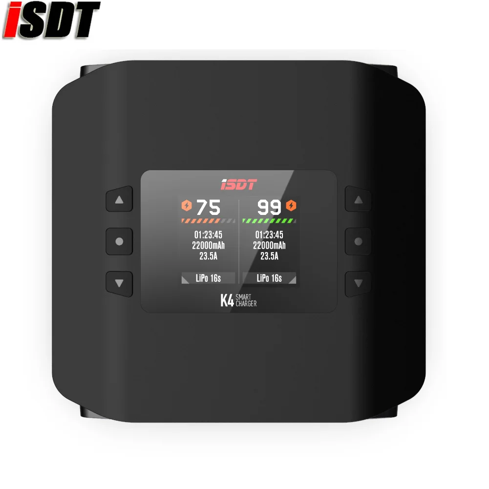 K4 Dual Battery Charger AC 400 - đánh giá và giá Isdt K4 Dual Lipo Charger