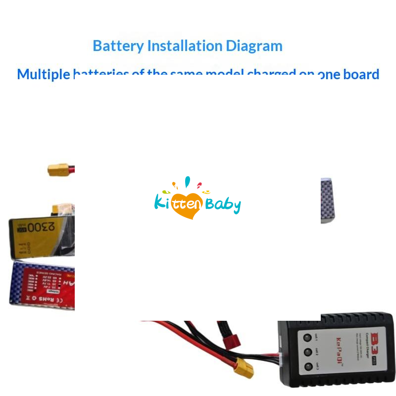 1 Set RC Battery Charger B6AC  - đánh giá và giá 12S Lipo Battery Balancing Board