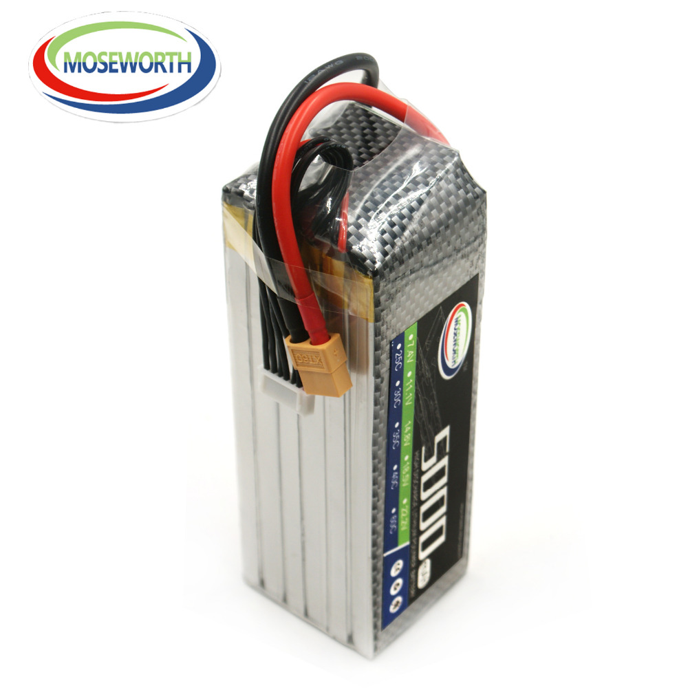 6S 22.2V 5000MAh 60C RC Đồ Chơ - đánh giá và giá 6S Lipo Battery 22.2V 5000Mah