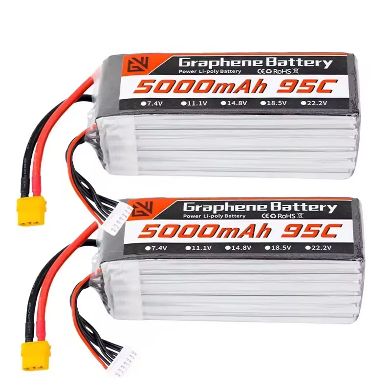 Lipo Battery 6S 5000mAh XT60 X - đánh giá và giá 6S Lipo Battery 22.2V 5000Mah