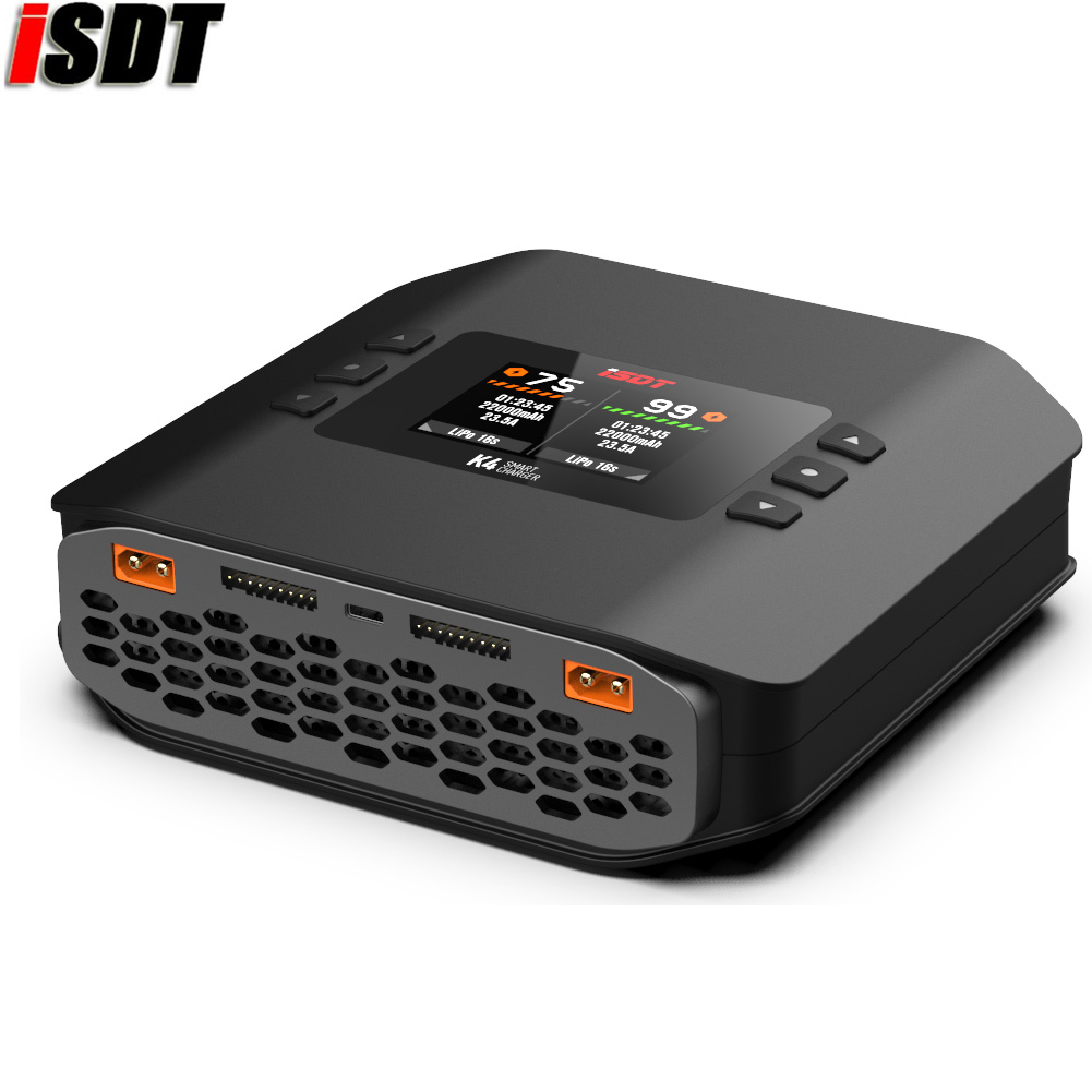 ISDT K4 1~8S Lithium Battery S - đánh giá và giá Isdt K4 Dual Lipo Charger