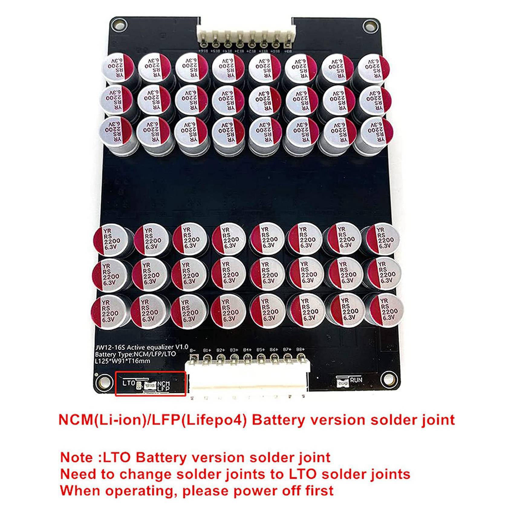 ABZZ-2X 12S 13S 14S 15S 16S Ac - đánh giá và giá 12S Lipo Battery Balancing Board