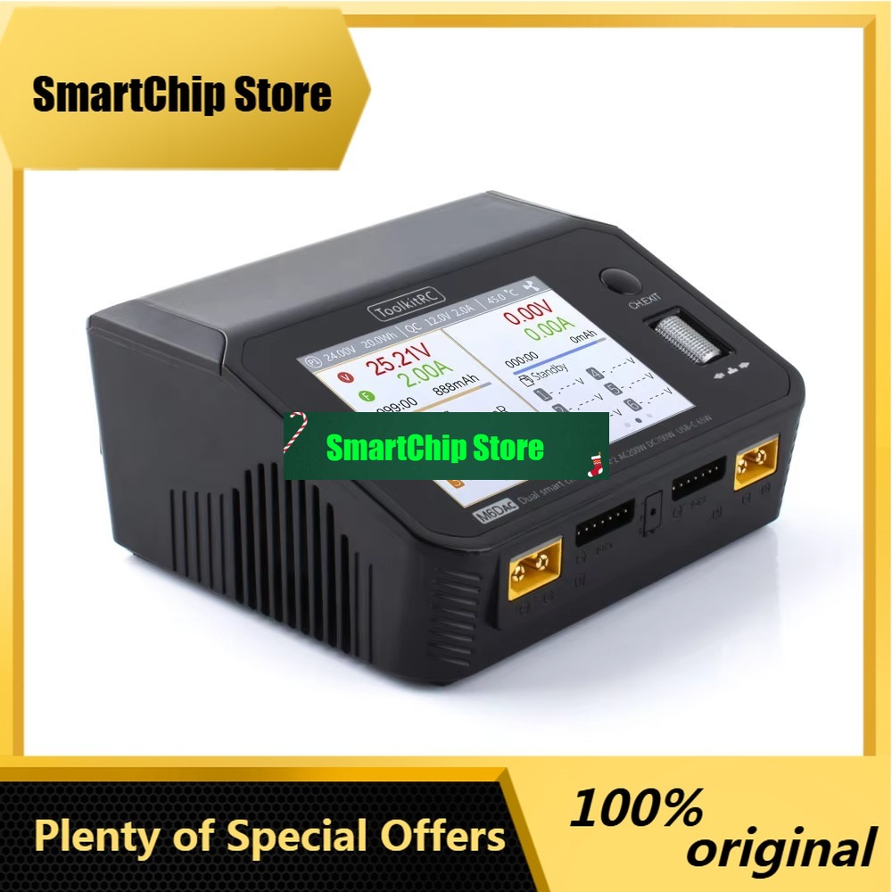 SmCpToolkitRC M6DAC Dual Chann - đánh giá và giá Toolkitrc M6Dac Smart Charger