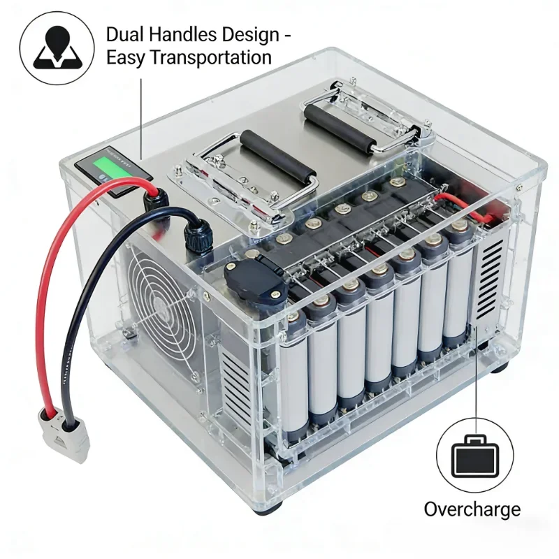 12V 24V 48V LiFePO4 Battery 10 - đánh giá và giá Lifepo4 12V 100Ah Bms Bluetooth