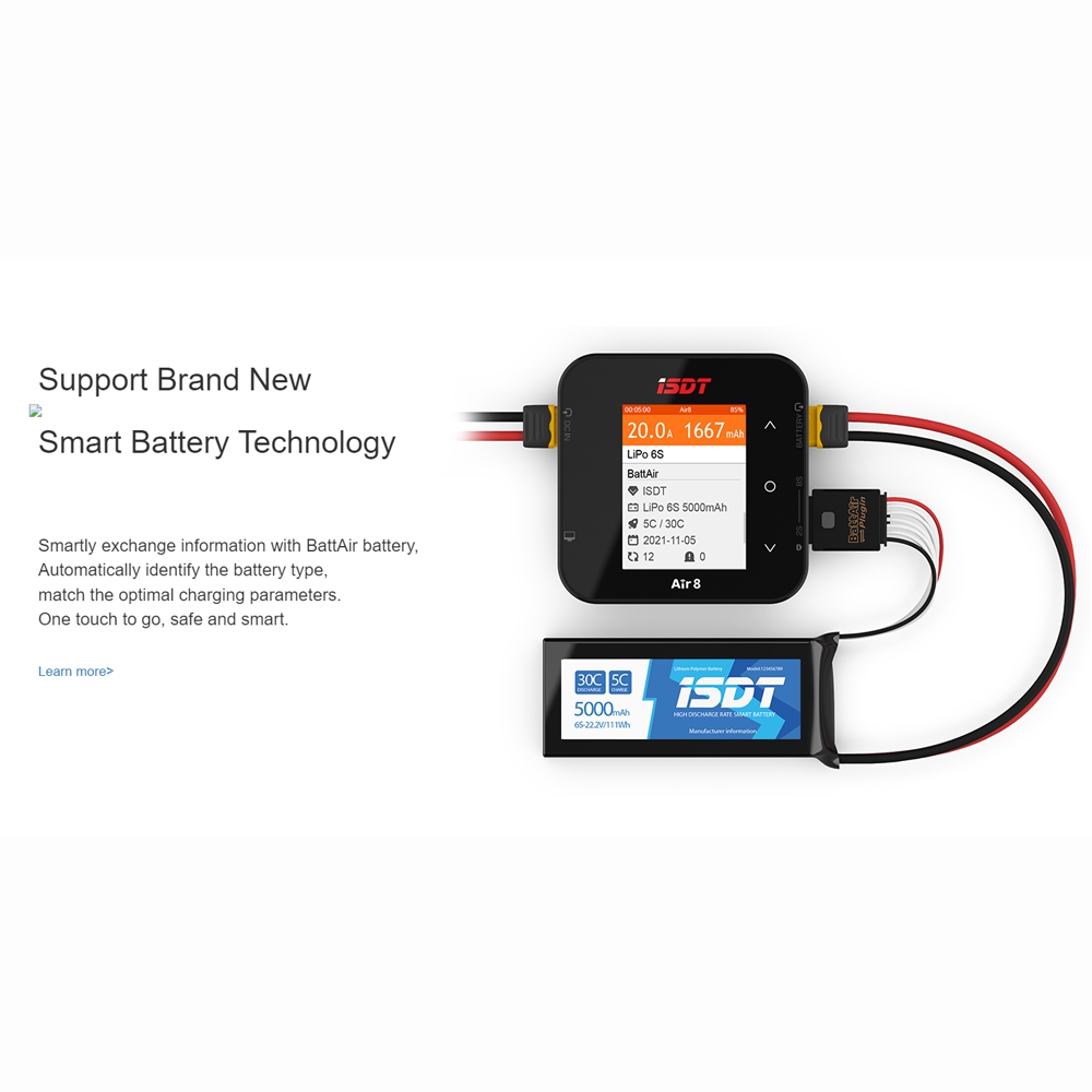 New ISDT Air8 Lipo Power Balan - đánh giá và giá Isdt Air8 8S Lipo Charger