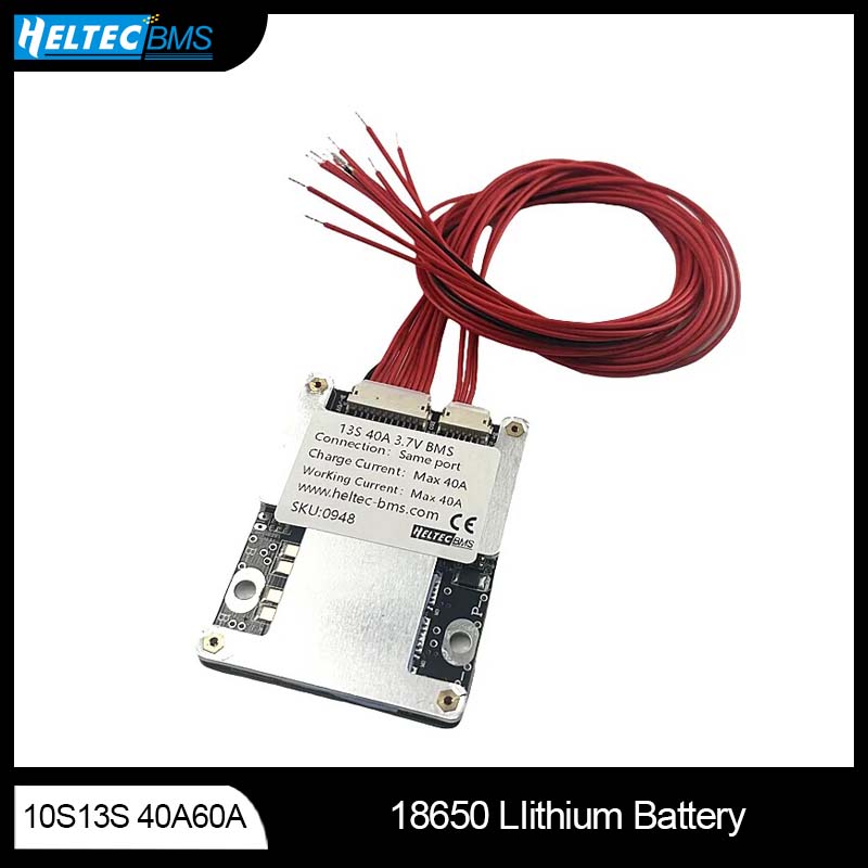Heltec BMS 36V 48V BMS 10-14S  - đánh giá và giá 12S Lipo Battery Balancing Board