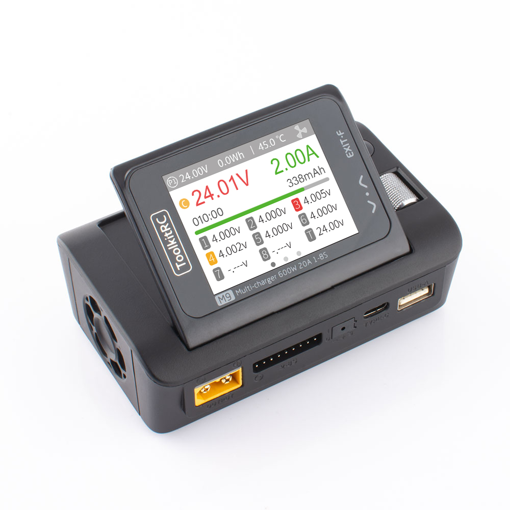 ToolKitRC M9 M7 M7AC M6DAC M6D - đánh giá và giá Toolkitrc M6Dac Smart Charger
