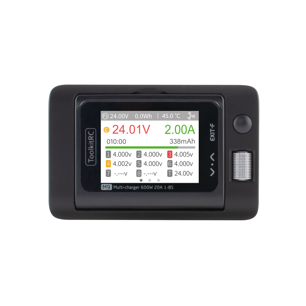 ToolKitRC M9 M7 M7AC M6DAC M6D - đánh giá và giá Toolkitrc M6Dac Smart Charger