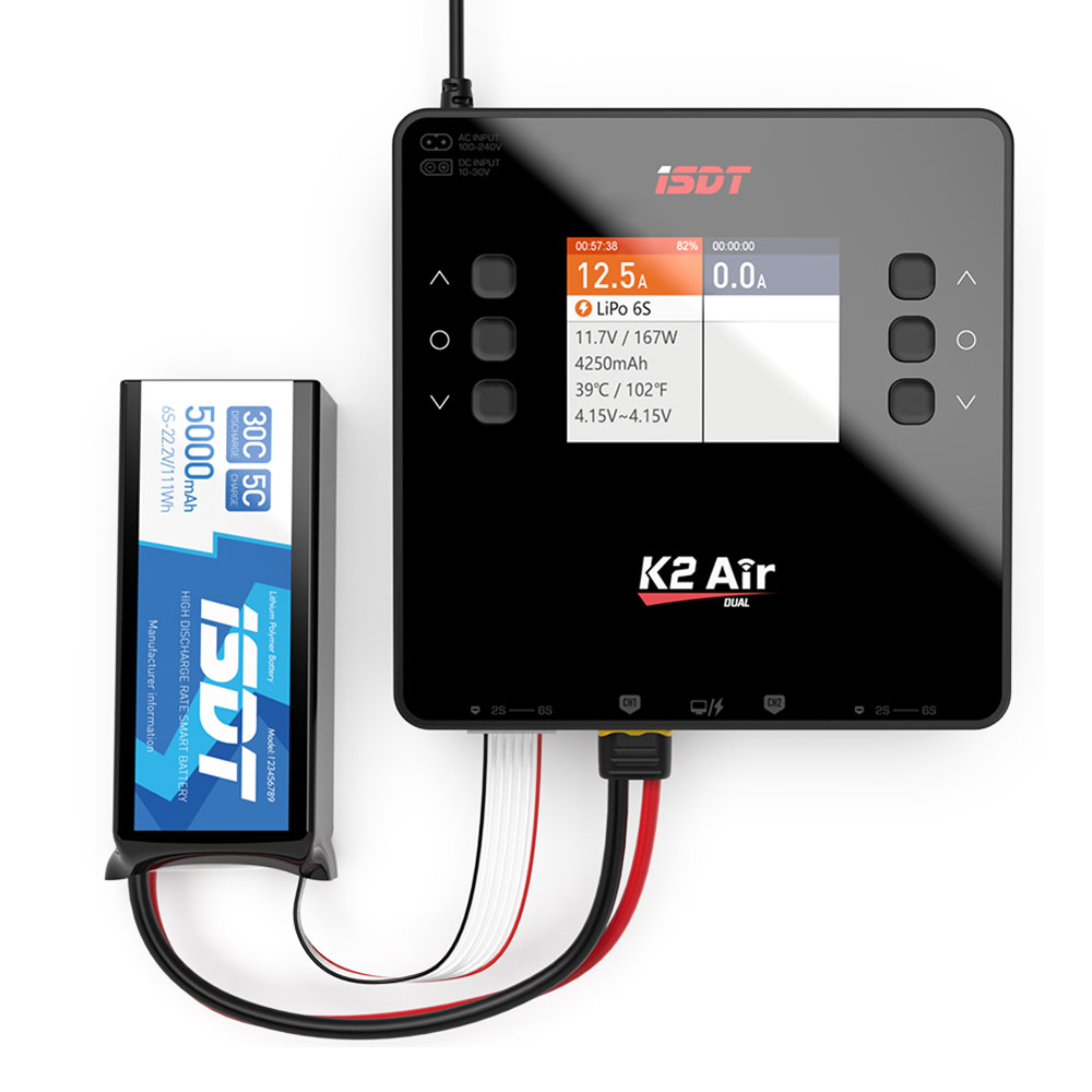 ISDT Lipo Battery Balance Char - đánh giá và giá Isdt K4 Dual Lipo Charger